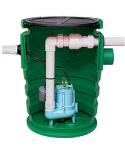 SUMP PUMP TO PUMP WATER UPHILL