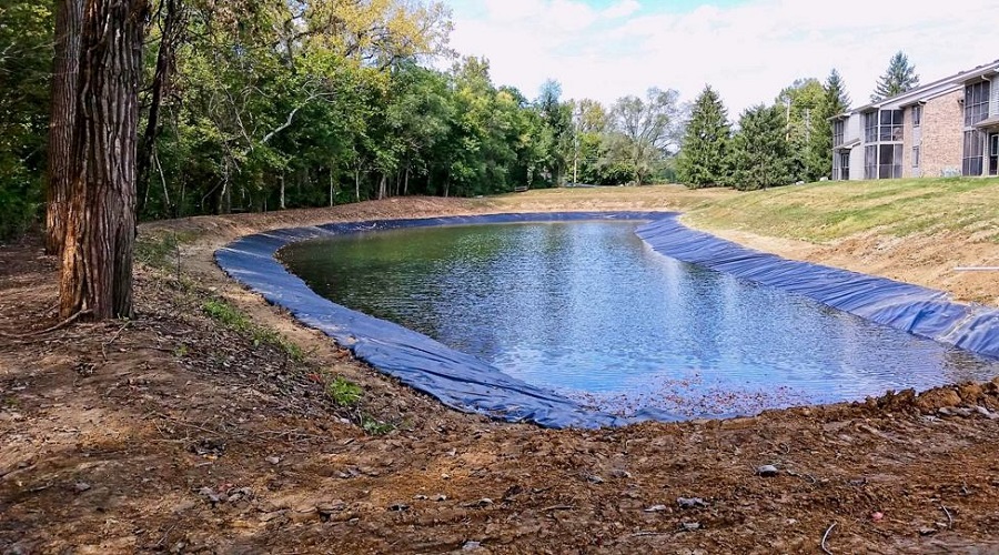Retention Pond Construction Retention Pond Construction